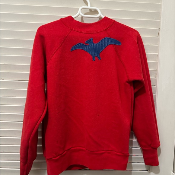 Red Dinosaur Kids Sweatshirt - Picture 8 of 8